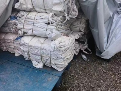 二手吨包装pvc电缆颗粒的每个月五万多条，都已经打包好，附近几百公里上千条免费可以给送，现货四万多条河北保定图2