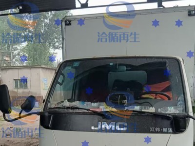 唐山地区处理江铃顺达厢式货车国5图1